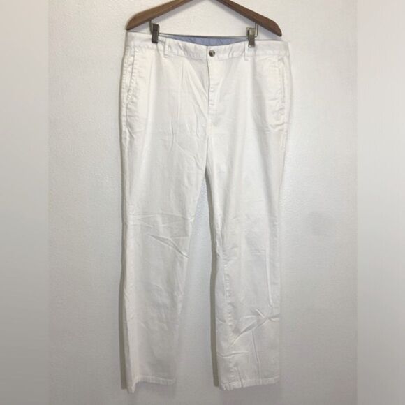 L.L. Bean - Favorite Fit Pants - Women's size 16 White - Picture 1 of 7
